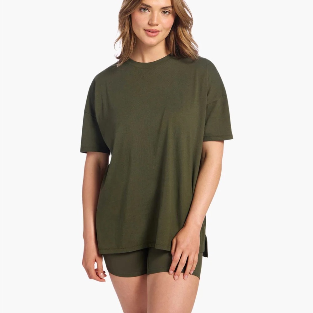 Olive Green Women's Casual T-Shirt